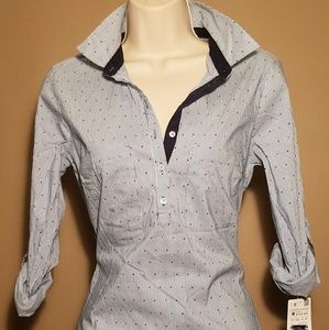 ⚘NWT Zara Button Fitted Shirt⚘